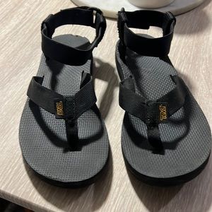 Teva original sport sandal flip flop ankle strap  size 7